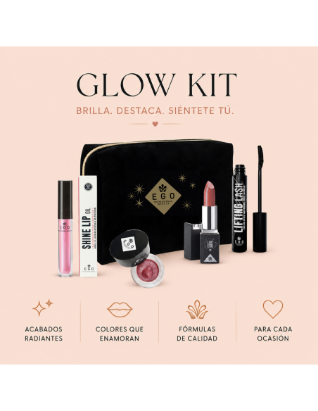 Glow Kit EGO: maquillaje completo efecto glow