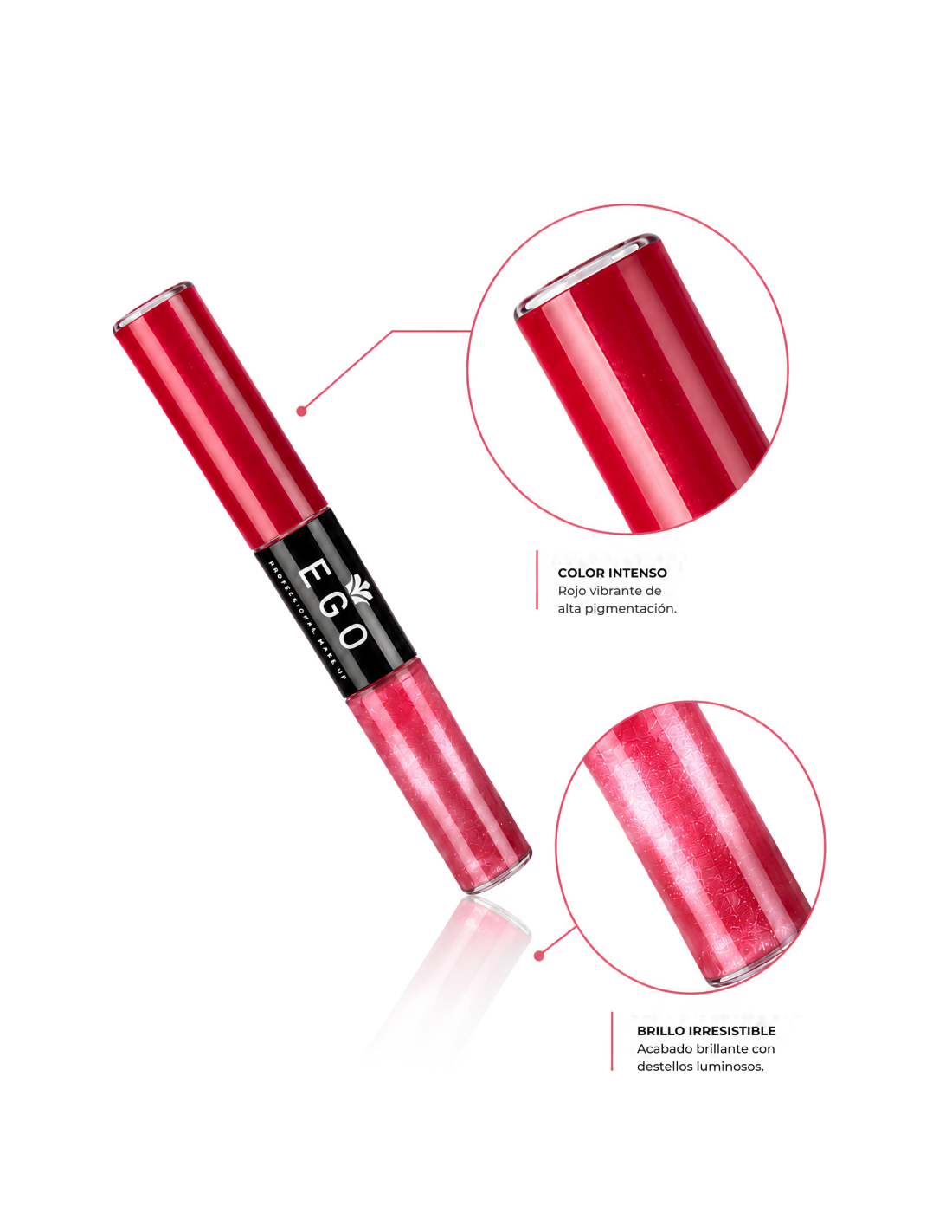 Lip Fix Gloss Fijo Perfecciona 16h: Gloss Dual con Hialurónico y Tecnología Fix
