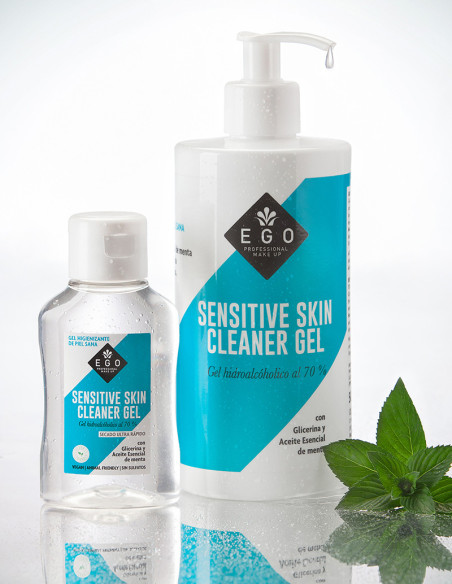 Gel Hidroalcohólico al 70% con Menta y Glicerina - 100 m