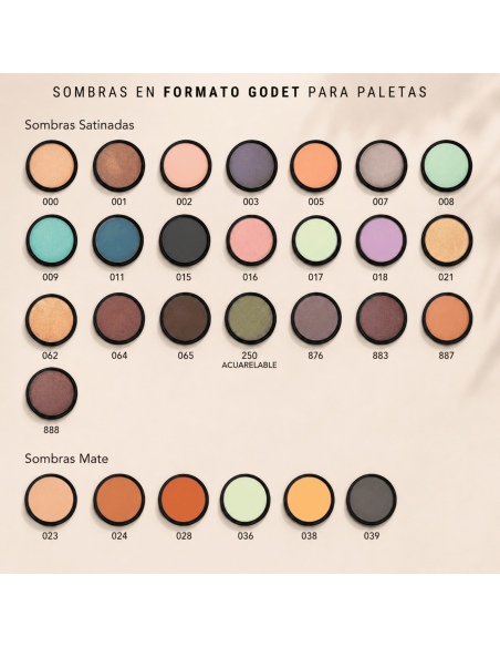 PALETA PERSONALIZABLE GODET 36 MM