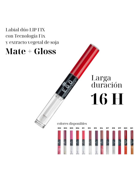 100 % kiss set labios larga duracion