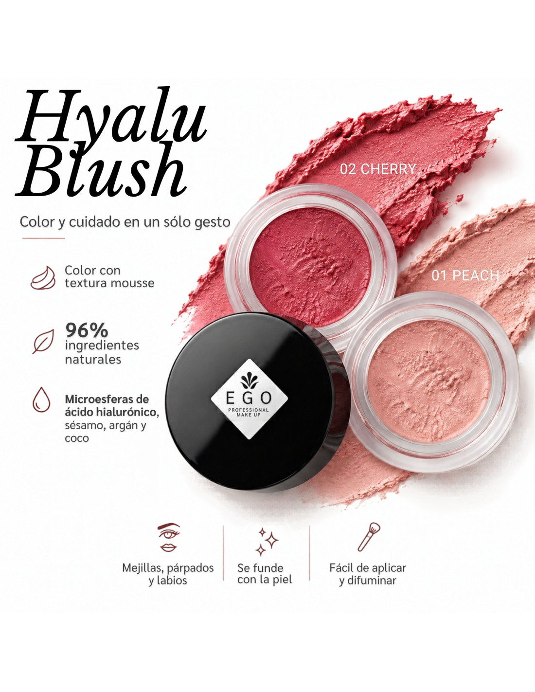 Set CC Cream factor de proteccion 30 con blush y mascara alargadora