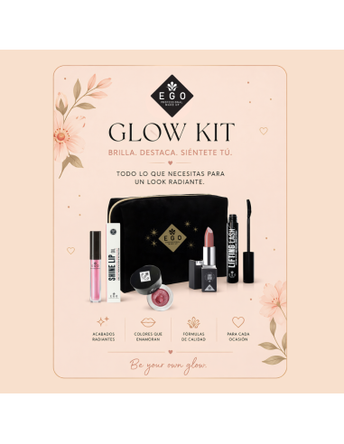 Glow Kit EGO: maquillaje completo efecto glow